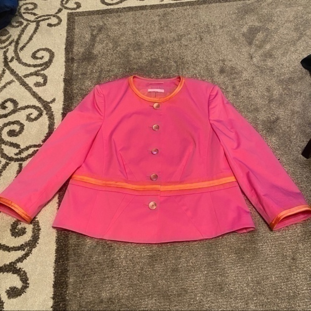 Basler pink and orange blazer - Picture 2 of 8